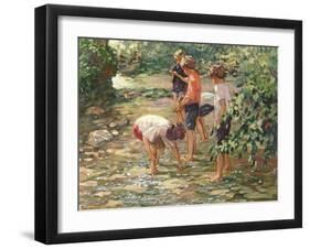 School Holidays-Paul Gribble-Framed Giclee Print