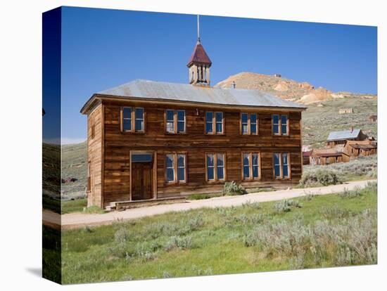 School House. Bodie State Historic Park, CA-Jamie & Judy Wild-Stretched Canvas