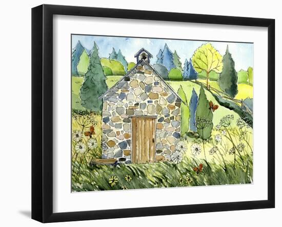 School House1-Jennifer Zsolt-Framed Giclee Print