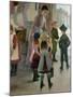 School Is Out, 1889 (Detail)-Elizabeth Adela Stanhope Forbes-Mounted Giclee Print