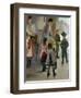 School Is Out, 1889 (Detail)-Elizabeth Adela Stanhope Forbes-Framed Giclee Print