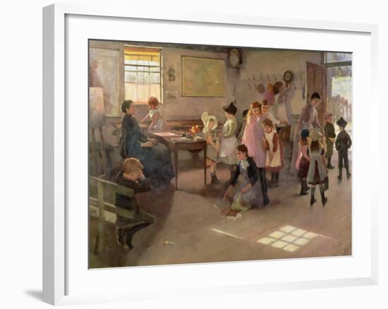 School Is Out, 1889-Elizabeth Adela Stanhope Forbes-Framed Giclee Print