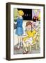 School Lessons-Julia Letheld Hahn-Framed Art Print