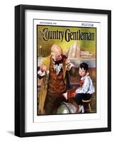 "School Master," Country Gentleman Cover, September 1, 1926-William Meade Prince-Framed Premium Giclee Print