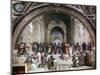 School of Athens, C1510-Raphael-Mounted Giclee Print