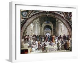 School of Athens, C1510-Raphael-Framed Giclee Print