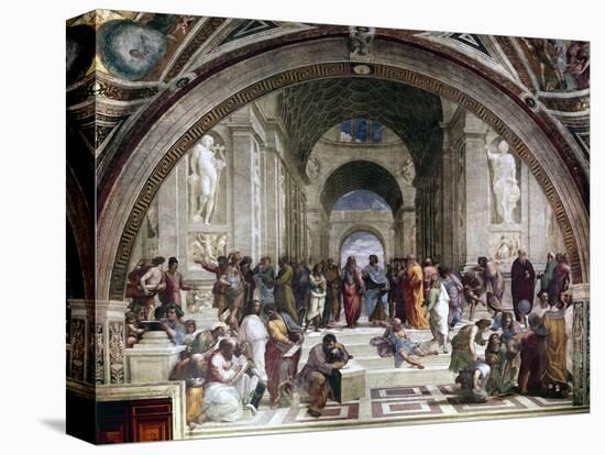 School of Athens, C1510-Raphael-Stretched Canvas