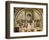 School of Athens, circa 1510-1512, One of the Murals Raphael Painted for Pope Julius II-Raphael-Framed Premium Giclee Print