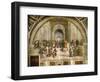 School of Athens, circa 1510-1512, One of the Murals Raphael Painted for Pope Julius II-Raphael-Framed Giclee Print