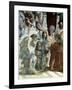 School of Athens, Detail: Euclid and Ptolemy with the Globe-Raffael-Framed Giclee Print