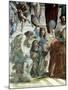 School of Athens, Detail: Euclid and Ptolemy with the Globe-Raffael-Mounted Giclee Print