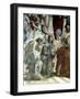 School of Athens, Detail: Euclid and Ptolemy with the Globe-Raffael-Framed Giclee Print