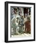 School of Athens, Detail: Euclid and Ptolemy with the Globe-Raffael-Framed Premium Giclee Print