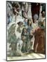 School of Athens, Detail: Euclid and Ptolemy with the Globe-Raffael-Mounted Premium Giclee Print