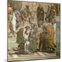 School of Athens, from the Stanza Della Segnatura, 1510-11 (Detail of 472)-Raphael-Mounted Giclee Print