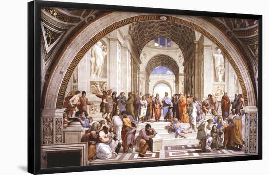 School Of Athens-null-Framed Poster