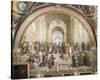 School of Athens-Raphael-Stretched Canvas