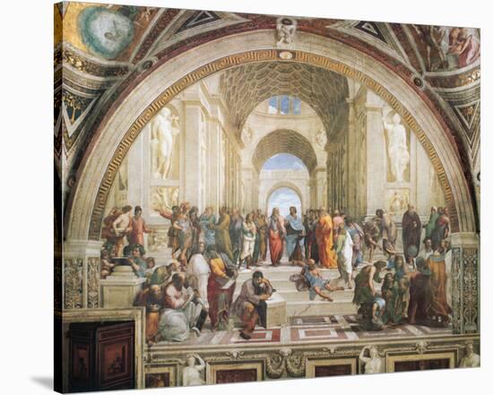 School of Athens-Raphael-Stretched Canvas