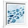 School of Fish 1-Kimberly Allen-Framed Art Print