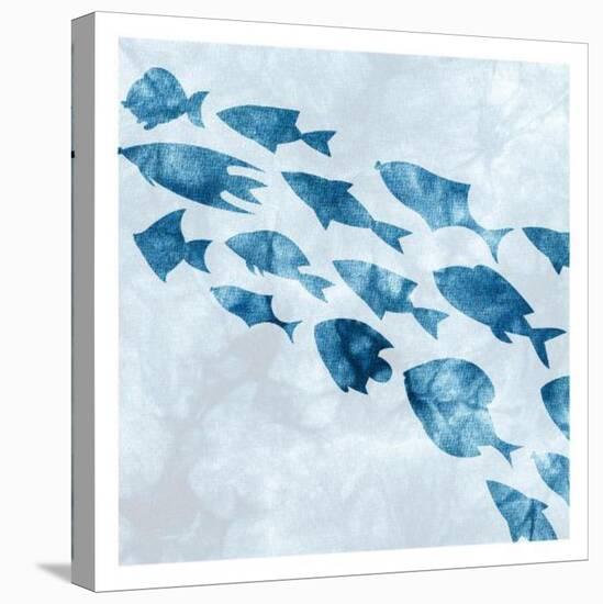 School of Fish 2-Kimberly Allen-Stretched Canvas