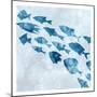 School of Fish 2-Kimberly Allen-Mounted Art Print