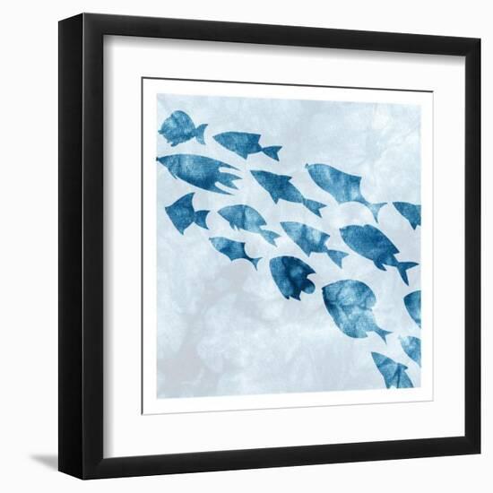 School of Fish 2-Kimberly Allen-Framed Art Print