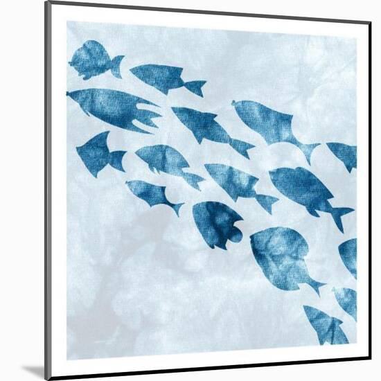 School of Fish 2-Kimberly Allen-Mounted Art Print