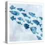 School of Fish 2-Kimberly Allen-Stretched Canvas