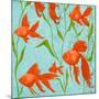 School of Fish II-Gina Ritter-Mounted Art Print