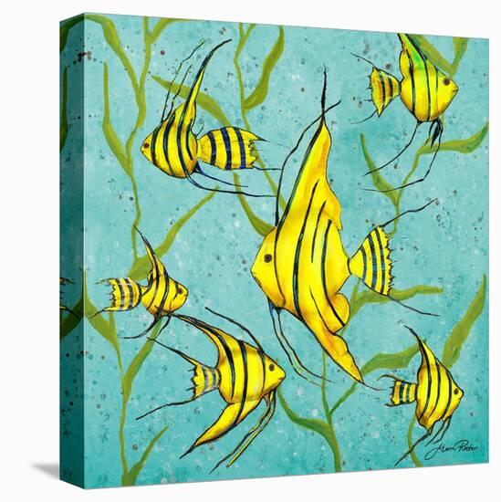 School of Fish III-Gina Ritter-Stretched Canvas