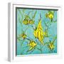 School of Fish III-Gina Ritter-Framed Art Print