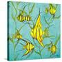 School of Fish III-Gina Ritter-Stretched Canvas