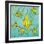 School of Fish III-Gina Ritter-Framed Art Print