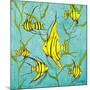 School of Fish III-Gina Ritter-Mounted Art Print