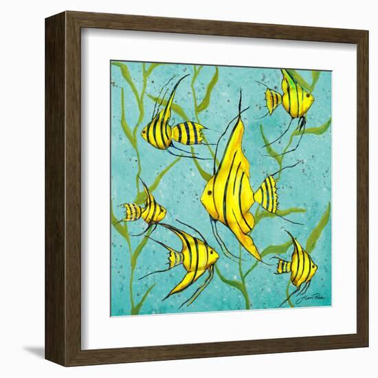 School of Fish III-Gina Ritter-Framed Art Print