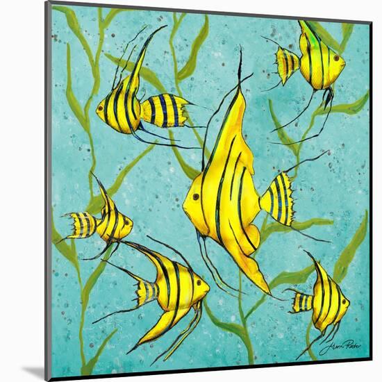 School of Fish III-Gina Ritter-Mounted Art Print