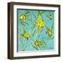 School of Fish IV-Gina Ritter-Framed Art Print