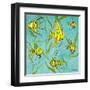 School of Fish IV-Gina Ritter-Framed Art Print