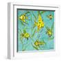 School of Fish IV-Gina Ritter-Framed Art Print