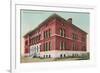 School of Mines, Butte-null-Framed Art Print