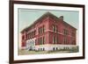 School of Mines, Butte-null-Framed Art Print