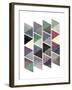 School Of Mud Triangles-OnRei-Framed Art Print