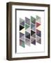 School Of Mud Triangles-OnRei-Framed Art Print