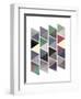 School Of Mud Triangles-OnRei-Framed Art Print