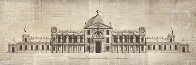 Design for a Grand Estate in the County of Northumberland-School of Padua-Giclee Print