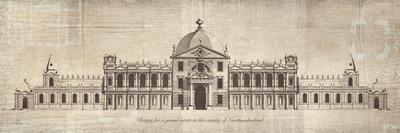 Architectural Sketch II-School of Padua-Framed Giclee Print