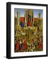 School Of: The Fountain of Grace and the Triumph of the Church Over the Synagogue-Jan van Eyck-Framed Giclee Print