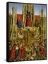 School Of: The Fountain of Grace and the Triumph of the Church Over the Synagogue-Jan van Eyck-Framed Stretched Canvas