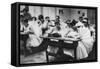 School of Young Dancing Girls at the Opera, Paris, 1931-Ernest Flammarion-Framed Stretched Canvas