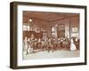 School Orchestra, Cromer Street School/ Argyle School, St Pancras, London, 1906-null-Framed Photographic Print